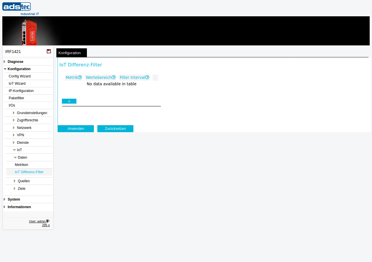 IoT-Differenzfilter