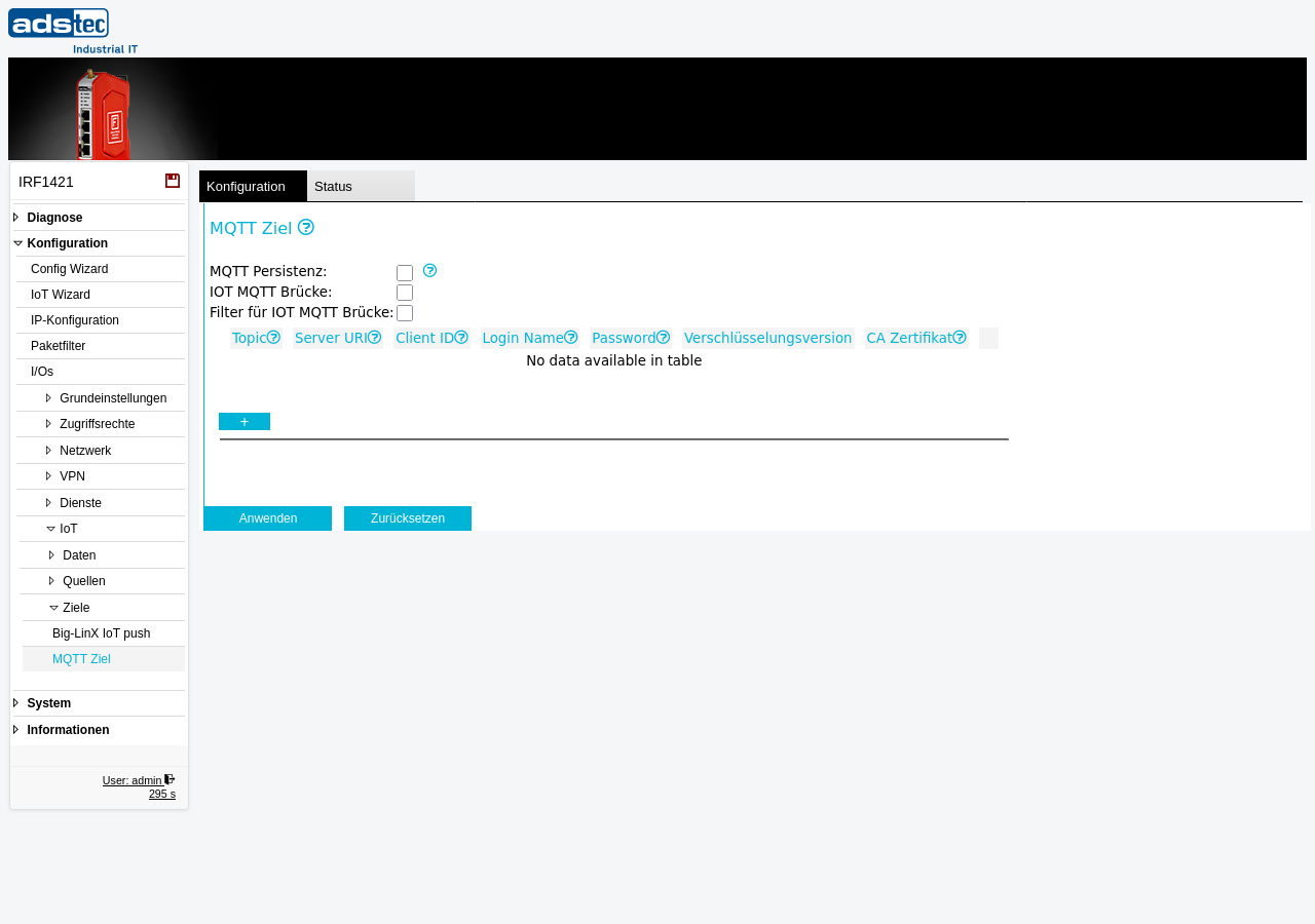 MQTT-Ziel