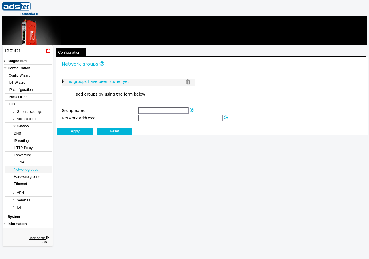 Network groups